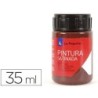 Pintura latex la pajarita castaña 35 ml