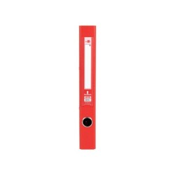 Modulo liderpapel 4 archivadores folio 2 anillas mixtas 25mm rojo