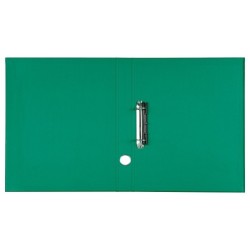 Modulo liderpapel 4 archivadores folio 2 anillas mixtas 25mm verde
