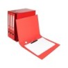 Modulo liderpapel 4 archivadores folio 2 anillas mixtas 25mm rojo