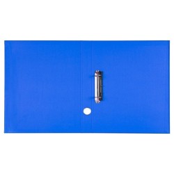 Modulo liderpapel 4 archivadores folio 2 anillas mixtas 25mm azul