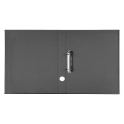 Modulo liderpapel 4 archivadores folio 2 anillas mixtas 25mm negro