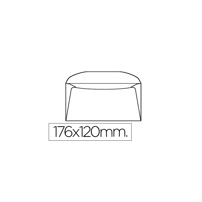 Sobre liderpapel b6 120 x 176 mm -bolsa de 10
