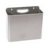 Papelera metalica 99 de pared gris 285x125x325 mm