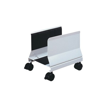 Soporte para cpu metal q-connect regulable con ruedas