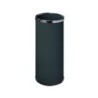 Paraguero metalico 301 negro aros cromado 50x21,5 cm