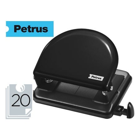 Taladrador petrus 52 negro capacidad 20 hojas