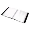 Carpeta liderpapel personaliza 37715 20 fundas canguro polipropileno din a4 negra portada y lomo personalizable