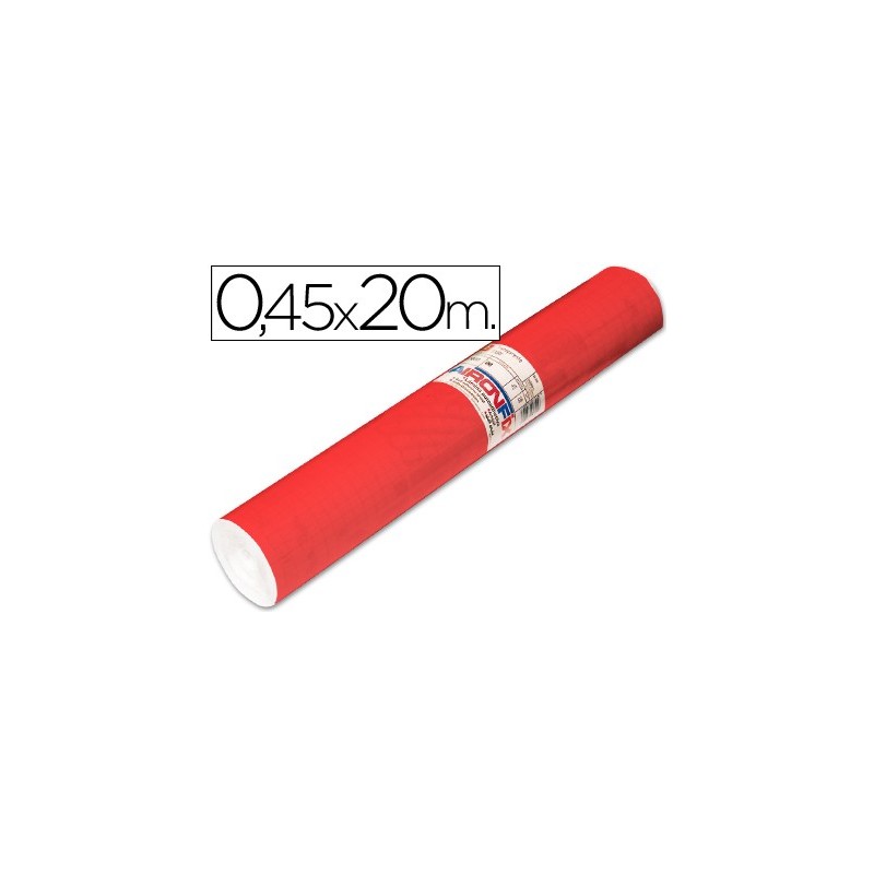 Rollo adhesivo aironfix unicolor rojo mate claro 67151rollo de 20 mt Rollo adhesivo aironfix unicolor rojo mate claro 67151rollo de 20 mt