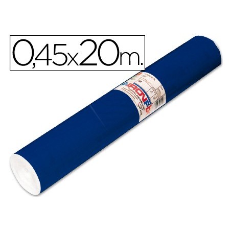 Rollo adhesivo aironfix unicolor azul mate oscuro 67150 rollo de 20 mt