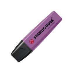 Rotulador stabilo boss fluorescente 70 lavanda