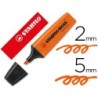 Rotulador stabilo boss fluorescente 70 naranja