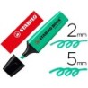 Rotulador stabilo boss fluorescente 70 turquesa