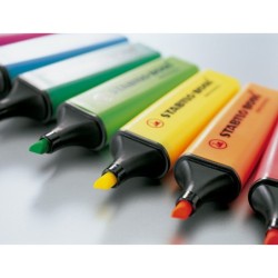 Rotulador stabilo boss fluorescente 70 turquesa