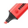 Rotulador stabilo boss fluorescente 70 rojo