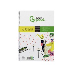 Bloc musica liderpapel pentagrama 3mm folio 20 hojas 100g/m2