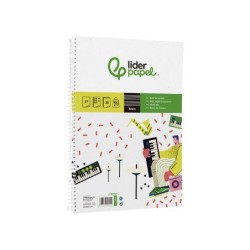 Bloc musica liderpapel pentagrama 3mm folio 20 hojas 100g/m2