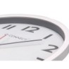 Reloj q-connect de pared plastico oficina redondo 34 cm marco blanco