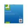 Reloj q-connect de pared plastico oficina redondo 34 cm marco blanco