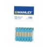 Lapices cera manley unicolor azul celeste n.17 caja de 12 unidades