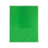 Papel seda liderpapel verde medio 52x76 cm 18 gr paquete de 25 hojas