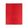 Papel seda liderpapel rojo 52x76 cm 18 gr paquete de 25 hojas