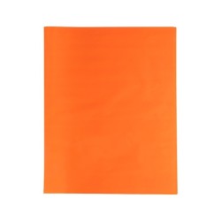 Papel seda liderpapel naranja 52x76 cm 18 gr paquete de 25 hojas