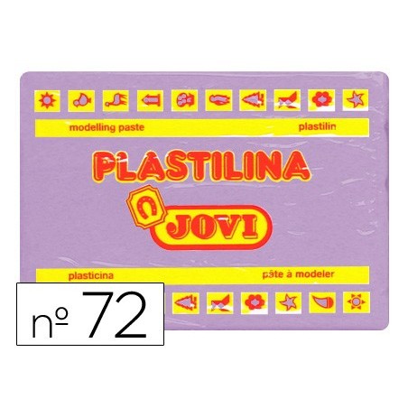 Plastilina jovi 72 lila unidad tamaño grande
