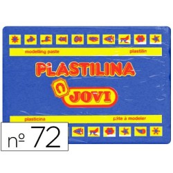 Plastilina jovi 72 azul oscuro unidad tamaño grande