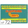 Plastilina jovi 72 verde oscuro unidad tamaño grande