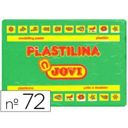 Plastilina jovi 72 verde claro unidad tamaño grande