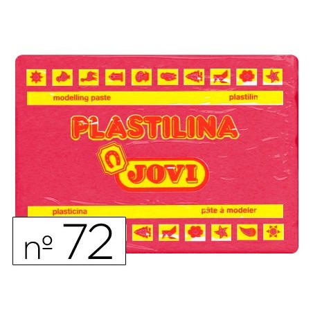 Plastilina jovi 72 rubi unidad tamaño grande