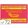 Plastilina jovi 72 rubi unidad tamaño grande