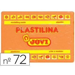 Plastilina jovi 72 naranja unidad tamaño grande