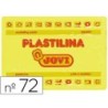 Plastilina jovi 72 amarillo claro unidad tamaño grande