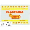 Plastilina jovi 72 blanco unidad tamaño grande