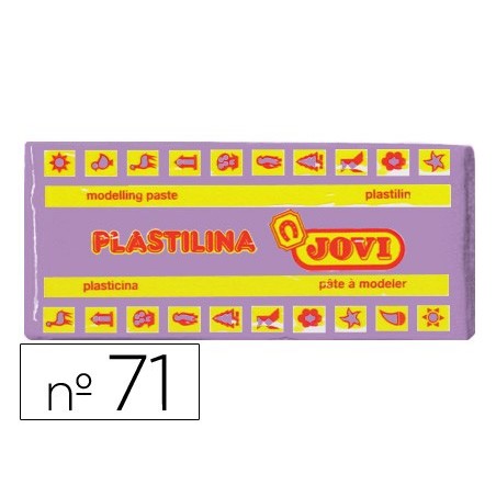 Plastilina jovi 71 lila unidad tamaño mediano