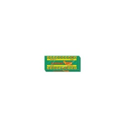 Plastilina jovi 71 verde oscuro unidad tamaño mediano