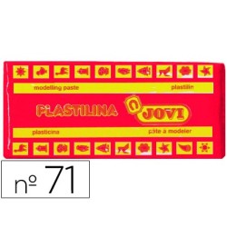 Plastilina jovi 71 rubi unidad tamaño mediano