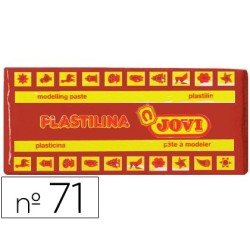 Plastilina jovi 71 marron unidad tamaño mediano