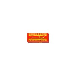 Plastilina jovi 71 rojo unidad tamaño mediano