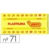 Plastilina jovi 71 amarillo claro unidad tamaño mediano