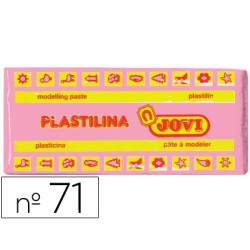 Plastilina jovi 71 rosa unidad tamaño mediano