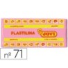 Plastilina jovi 71 rosa unidad tamaño mediano