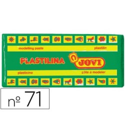 Plastilina jovi 71 verde claro unidad tamaño mediano
