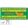 Plastilina jovi 71 verde claro unidad tamaño mediano