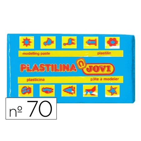 Plastilina jovi 70 azul claro unidad tamaño pequeño