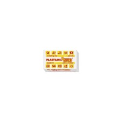 Plastilina jovi 70 blanca unidad tamaño pequeño
