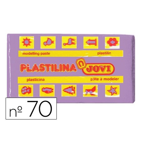 Plastilina jovi 70 lila unidad tamaño pequeño