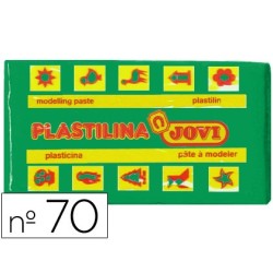 Plastilina jovi 70 verde claro unidad tamaño pequeño